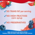 thumbnail image 5 of Snack Pack Strawberry Flavored and Berry Blue Flavored Juicy Gels, 3.25 oz Snack Cups, 12 Count Family Pack, 5 of 9