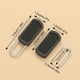 thumbnail image 5 of Xihbxyly Kit de Reparación de Cremalleras, Paquete de 10 Tiradores de Repuesto, Diseño Extraíble, Goma y Metal Duraderos, Agarre Antideslizante, Apto para Maletas, Chaquetas, Botas y Mochilas, Fácil, 5 of 7