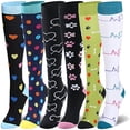 thumbnail image 4 of Calcetines de compresión tubo transpirable Calcetines de compresión para hombres y mujeres Calcetines deportivos al aire libre Calcetines de compresión, 4 of 6