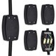 thumbnail image 1 of Caja de conexiones de polipropileno de 4 piezas, práctica caja de conexión, conector de cable eléctrico reutilizable para cables de dispositivos eléctricos (13 A, 250 V), 1 of 5