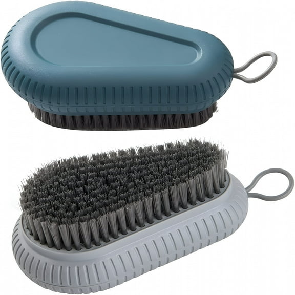 ACDANC 2 Pcs Heavy Duty Nail Brush Fingernail Scrub Brush Durable Stiff Bristles Nail Scrub Brush Nail Cleaning Brush