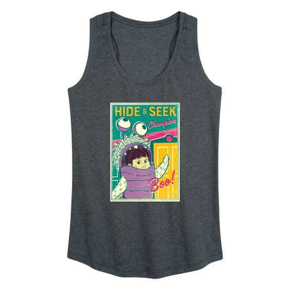Monsters Inc - Hide and Seek Champion - Women's Racerback Tank Top