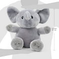 thumbnail image 7 of 13 in Gray Elephant Plush Stuffed Animals Toys for Kids, Toddlers, Girls, 7 of 7