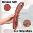 thumbnail image 3 of POWERTEC 10PK 1 x 42 Inch Sanding Belts, 120 Grit Aluminum Oxide Belt Sander Sanding Belt for Belt Sander, Belt and Disc Sander, Wood & Paint sanding, Metal Polishing, Knife Sharpening (414212A), 3 of 7