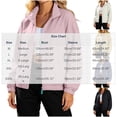 thumbnail image 4 of Women's Windbreaker Jackets without Hood Full Zip Stand Lapel Collar Windproof Waterproof Nylon Fall Coat (XL, Pink), 4 of 8