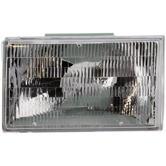 Headlamp Assembly Compatible with 1990-1994 Lincoln Town Car 4.6L V8 Romeo 210HP Replaces 14-0365 140365 FO2502125 FOVY13008B HALOGEN 14-0365