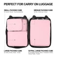 thumbnail image 6 of Gonex 4 Set Compression Packing Cubes for Travel Expandable Luggage Organizers Bags for Carry on Suitcases, 6 of 10