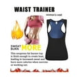 thumbnail image 4 of LELINTA Womens Sauna Vest Sweat Waist Trimmer TaLELINTA Top Shapewear Weight Loss Workout Shirt Neoprene-Free Waist Trainer Slimming Vest For Women Ultra Firm Control, 4 of 8