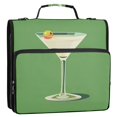 thumbnail image 5 of FORMRS Zipper Binder with Shoulder Strap 2-inch Ring 500 Sheet Capacity File Bag, Green Lemon Juice, 5 of 5