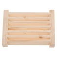 thumbnail image 1 of DOLITY Multi-Functional Cedar Gable Vent, Ventilation Louvers Cedar Sauna Grille,, 1 of 6