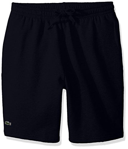 mens lacoste sweat shorts