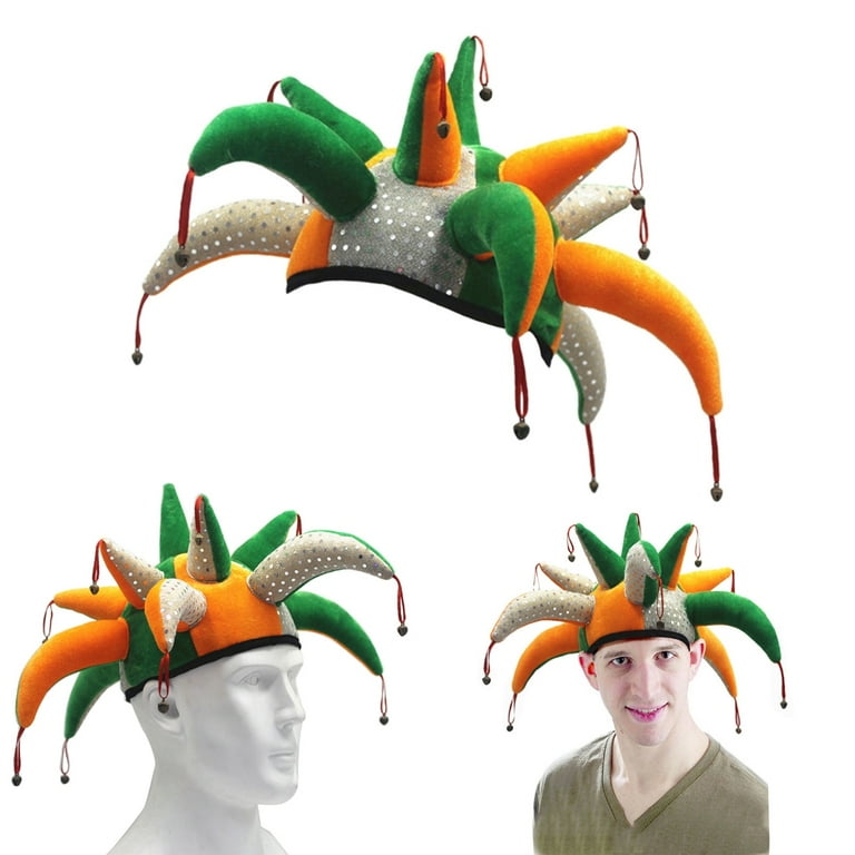 JZROCKER Multi Pointy Circus Clown Hat Amusement Park Party JZROCKER Multi Pointy Circus Clown Hat Amusement Park Party