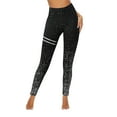thumbnail image 2 of Celsior Cellulite Leggings Scrunch Butt Lifting Leggings Anti Cellulite Leggings No Front Seam Leggings Lightweight Slim Fit Pants Full Length Buttery Soft Yoga Pants Fitness Sport Pants Black L, 2 of 8