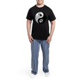 thumbnail image 5 of CafePress - Wolf Therian Ying Yang Men's Dark Pajamas - Men's Dark Loose Fit Cotton Pajama Set, 5 of 7