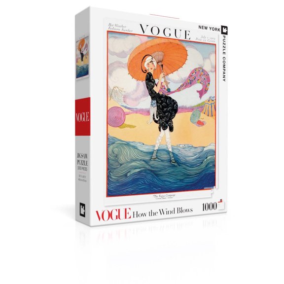 New York Puzzle Company How the Wind Blows 1000 Piece Jigsaw Puzzle