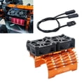 thumbnail image 1 of Ventilador de refrigeración de Motor sin escobillas para coche 8,4 27000 RPM 40mm para accesorios de actualización modelo naranja Hugo Disipador de calor RC, 1 of 8