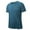 B, variant on Pisexur Workout Shirts for Men, Moisture Wicking Quick Dry Athletic Running T-Shirts Men's Gym Performance Crewneck Active Nylon T Shirts