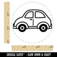 thumbnail image 2 of Cute Car Self-Inking Rubber Stamp Ink Stamper - Green Ink - Small 3/4 Inch, 2 of 7