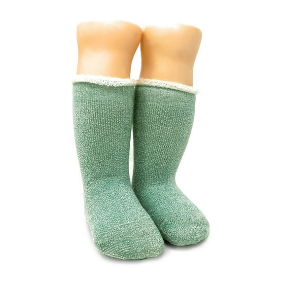 Warrior Alpaca Socks - Kozy Kick Back with Non Skid for Kids - Unisex
