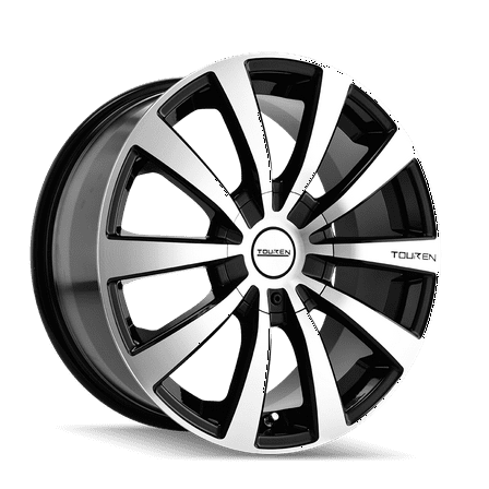 Touren Tr3-3130 17X7 5X110/5X115 40Et 72.62Cb Black/Machined Face/Machined Lip