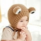 thumbnail image 5 of Gorro de punto de invierno Frog Eye | Gorro de punto cálido y ajustable para hombre y mujer | Gorro de poliéster para exteriores en verde, amarillo, beige, caqui y rojo, 5 of 6