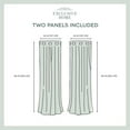 thumbnail image 7 of Exclusive Home Aztec Indoor Outdoor Grommet Top Curtain Panel Pair, 7 of 7