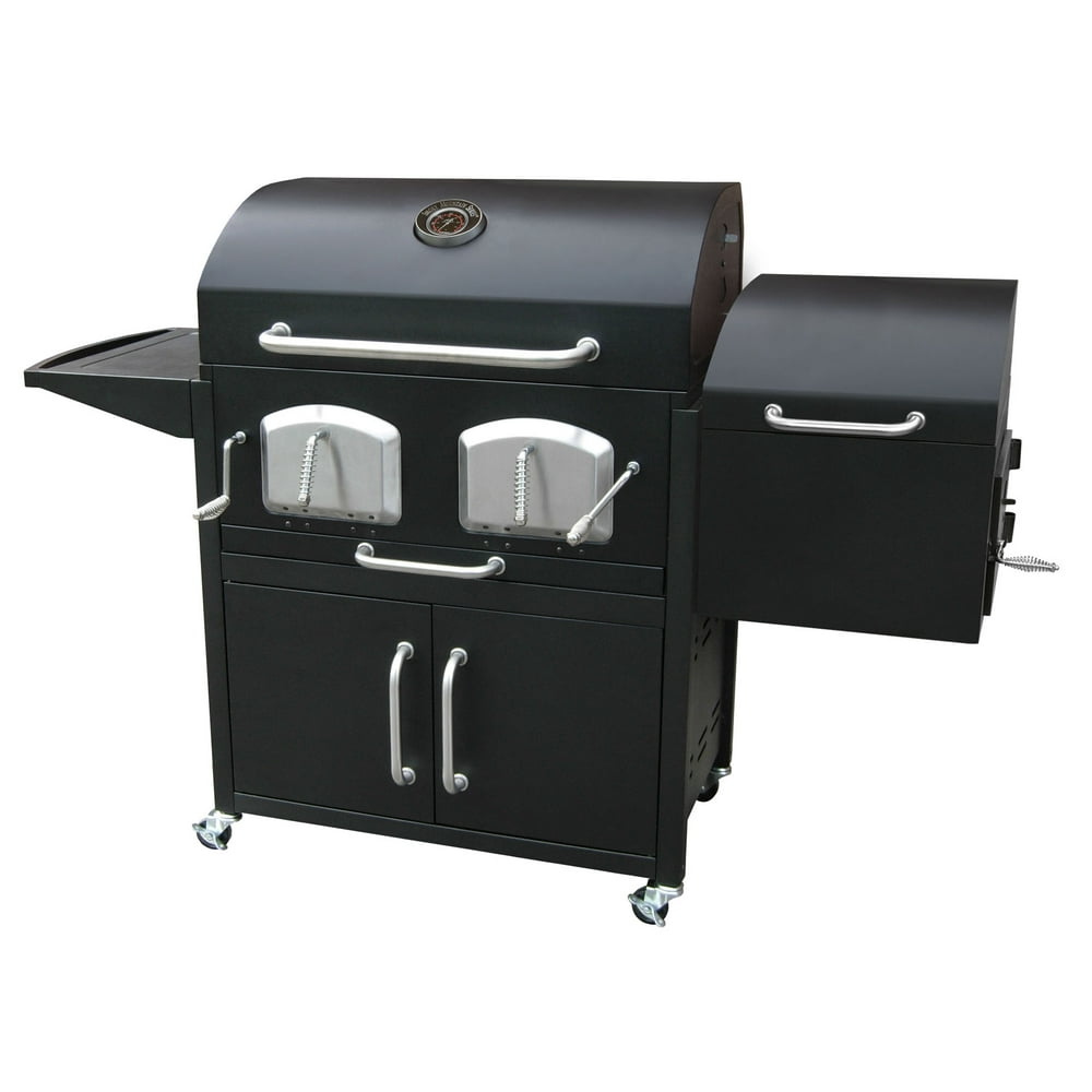 Landmann Bravo Premium Charcoal Grill With Offset Smoker