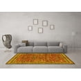 thumbnail image 3 of Ahgly Company Indoor Rectangle Persian Yellow Traditional Area Rugs, 2' x 3', 3 of 4