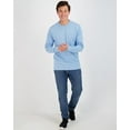 thumbnail image 4 of Real Essentials 3 Pack: Men's Cotton Performance Long Sleeve Crew Neck Pocket T-Shirt Athletic Top (Available in Big & Tall), 4 of 5