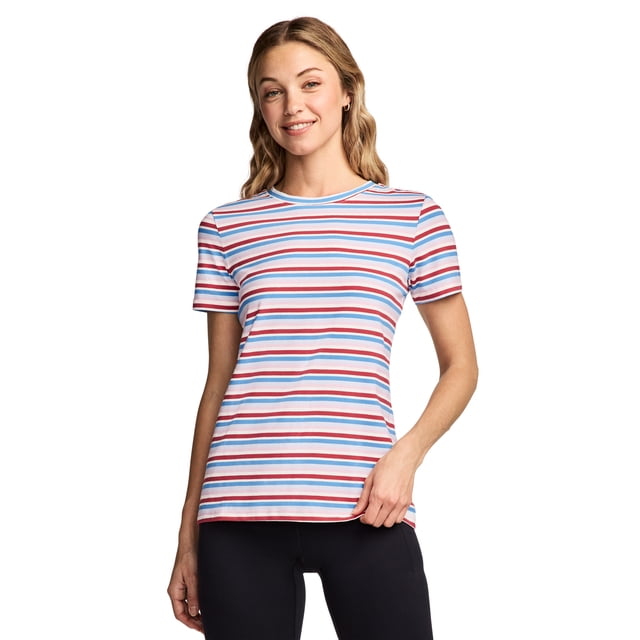 Jockey T-Shirt à Manches Courtes Extensible en Coton Biologique pour Femmes