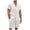 White, variant on COOFANDY Men's 2 Pieces Casual Beach Outfits Short Sleeve Button Down Shirts Summer Short Set