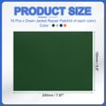 thumbnail image 2 of Uxcell Down Jacket Repair Patch, Nylon Down Jacket Patch Kit Self Adhesive Repair Tape for Coats Tent Silver/Orange/Green/Navy Blue, 2 of 7