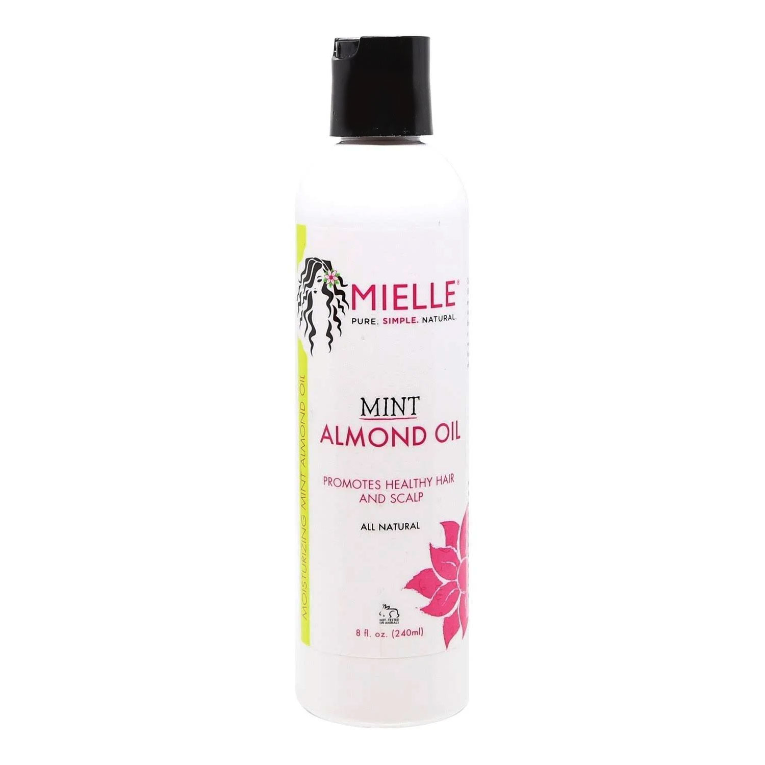 Mielle Organics Mint Almond Oil 8 Oz Bottle,2 packs