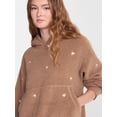 thumbnail image 4 of No Boundaries Cozy Teddy Hoodie, Women’s XS-2X, 4 of 5