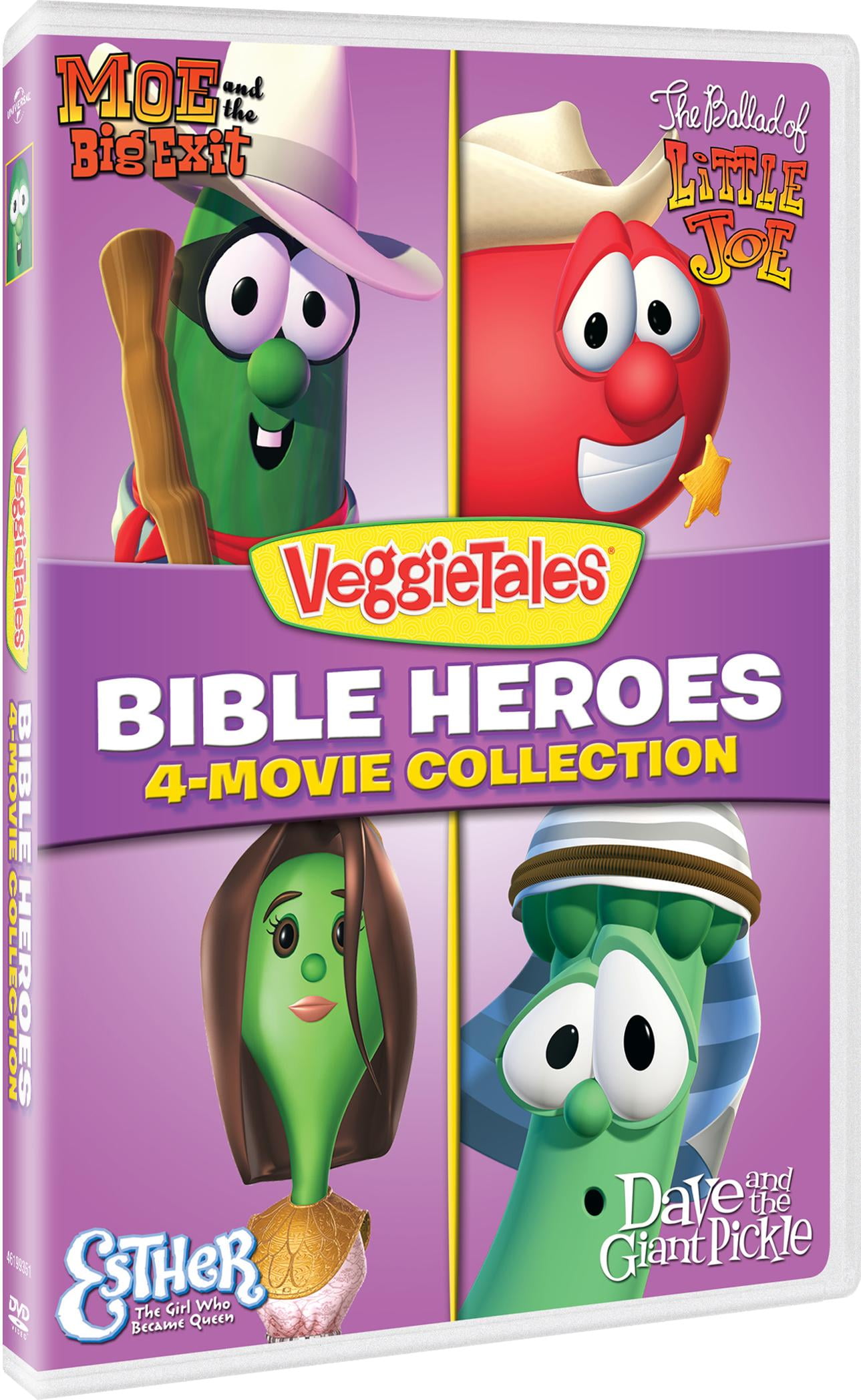 【中古】「非常に良い」Veggietales: Bible Heroes - 4-Movie Collection [DVD] VeggieTales: Bible Heroes 4-Movie Collection (DVD), Family