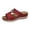 Red, variant on Slippers for Women,Comfortable On Slippers Casual Embroidery Open Toe Sandals For Spring Summer Outdoor Vacation And Daily Wear,Womens Slippers,Brown,10