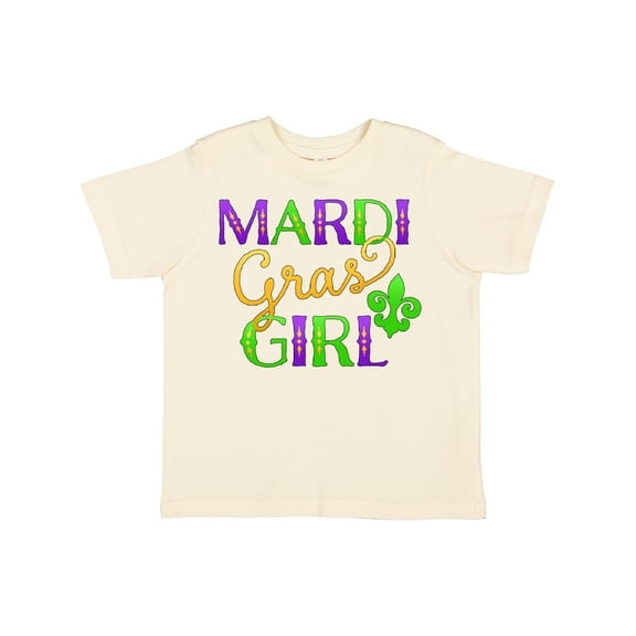Inktastic Mardi Gras Girl Girls Toddler T-Shirt