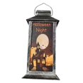 thumbnail image 2 of Lámpara solar colgante decorativa, linterna de Halloween, lámpara de noche de estilo vintage para decoración de Halloween, para patio., 2 of 8