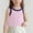 pink, variant on Kids Solid Color Tank Top Boys Girls Cotton Crew Neck Sleeveless Workout Vest Summer Loose Fit Undershirts Breathable Lightweight T Shirt Comfy Tops Casual Clothes Navy 7-8 Years