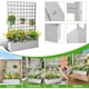 thumbnail image 2 of Historyli Jardineras metálicas con enrejado para exteriores,jardineras elevadas galvanizadas sin ruedas ni orificios de drenaje para verduras,hierbas y plantas trepadoras,para patio,balcón y terraza, 2 of 8