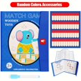 thumbnail image 1 of QJUHUNG Magnetic Alphabet and Numbers Learning Book Set  Educational Toys for Kids 3-6 Years  Early Development Logic & Math Puzzle Activities  Fun Drawing Board Game with Magnetic Match, 1 of 7