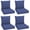 Navy Blue, variant on Mvpipi Outdoor Chair Cushions Set of 4, 22 x 22 Inch Patio Furniture Cushions with Splash-Proof Covers, Outdoor Cushions for Patio Furniture Replacement,Khaki