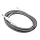 thumbnail image 4 of Cable de audio 6.6ft / 2m 6.35mm Mono Jack a 6.35 mm Cable Mono Jack Cable de Alambre Instrumento de la Guitarra Baja Tomshoo Cable de audio, 4 of 6