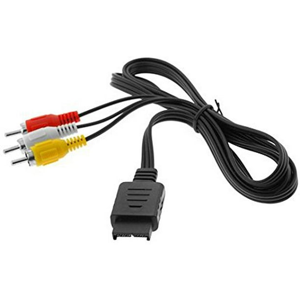 Playstation/PS2/PSX AV to RCA Cable, Connect your Playstation