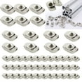 thumbnail image 4 of 50pcs T-Nuts 40 Solar Photovoltaic Aluprofile - Thread M8 Carbon Steel, 4 of 8