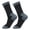 Black/Gray, variant on Waterproof Outdoor Adventure Socks for Adults - Breathable Warm Skiing Water Sports Cycle Gear - Ideal for Exploring Mountaineering Gray/Black M (7.87 in / 20.00 cm)