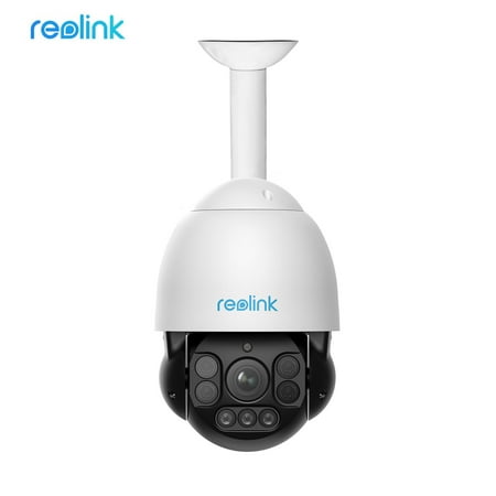 REOLINK RLC-823A+Ceiling Bracket  4K PTZ Outdoor PoE IP Camera Home Security Surveillance  5X Optical Zoom Auto Tracking  Spotlights Color Night Vision  2-Way Talk