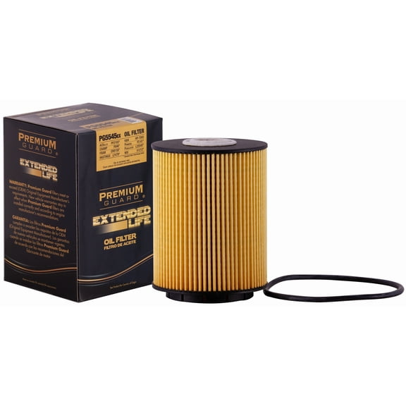 Premium Guard Extended Life Oil Filter up to 10k Miles PG5545EX | Fits 2007-2010 Audi Q7, 2007-2011 Volkswagen Touareg, 2008-2011 Porsche Cayenne, 2002-2004 Volkswagen Passat