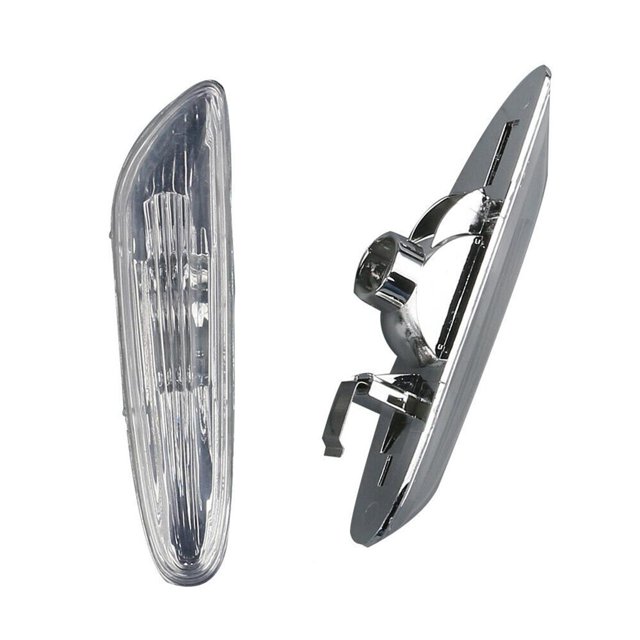 Ensamblaje de la lámpara de señal de la lámpara de la lámpara del del lado de 2pcs para E90 E82 E92 DYNWAVEMX Luz reflectora