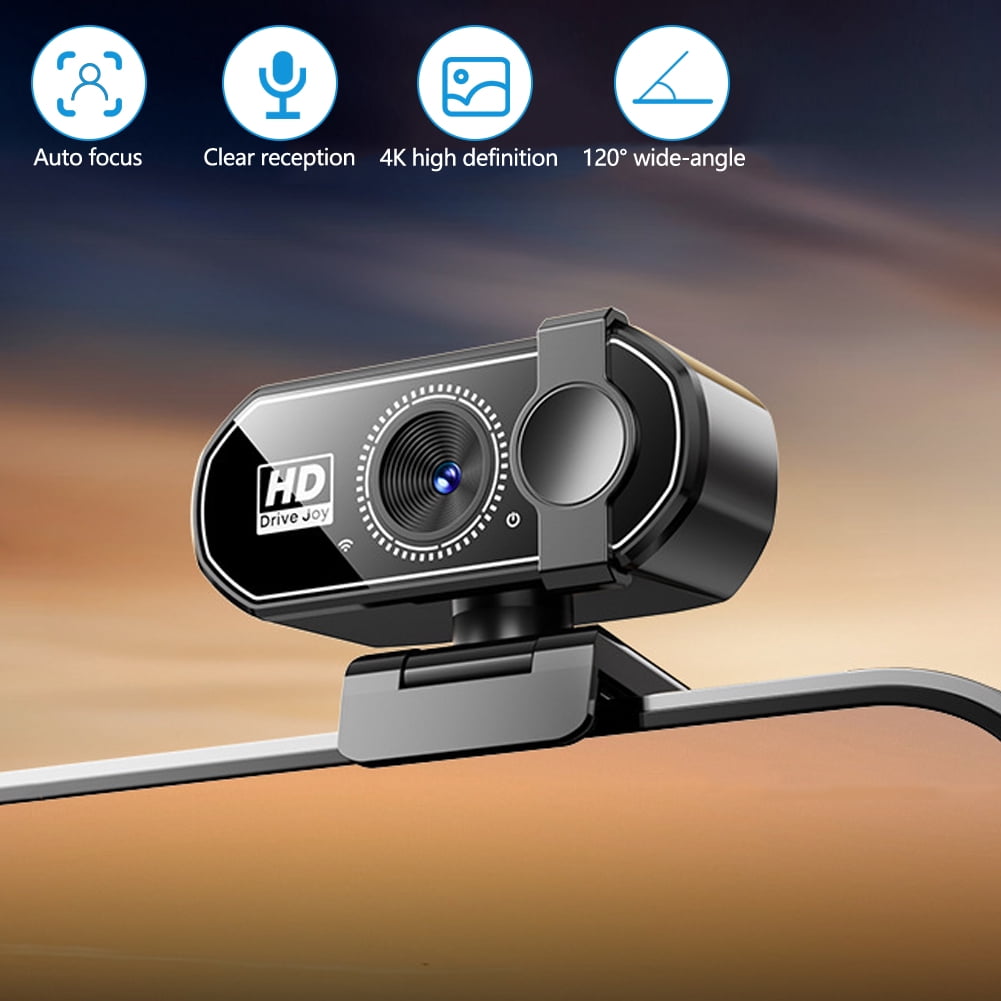 USB Computer Webcam Camera 4K/2K/1080P HD Auto  Webcam CMOS PC Camera with Mic for Video Calling Network Teaching Meeting